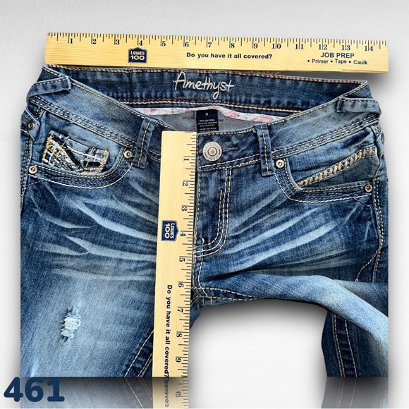 Amethyst low rise bootcut jeans Sz. 3 - Picture 4 of 5